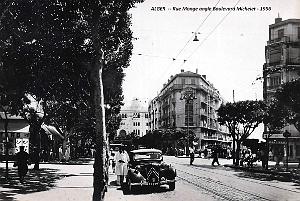 3081- Alger - Rue Monge Angle Boulevard Michelet
